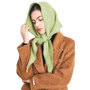10 Stylish Ways to Wear a Wool Triangle Scarf This Fall