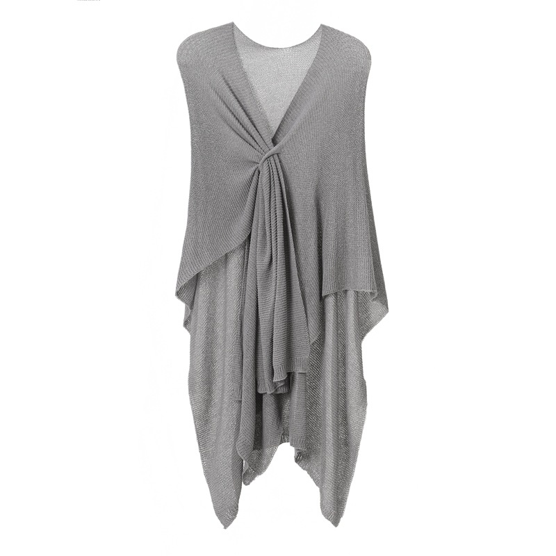 Custom Trendy Knit Sheer Plain Shawl For Wedding