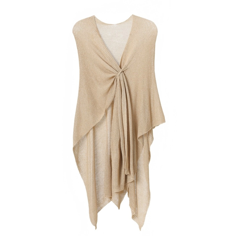 Custom Trendy Knit Sheer Plain Shawl For Wedding