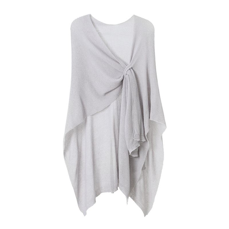 Custom Trendy Knit Sheer Plain Shawl For Wedding