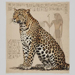 Leopard print in ancient civilizations