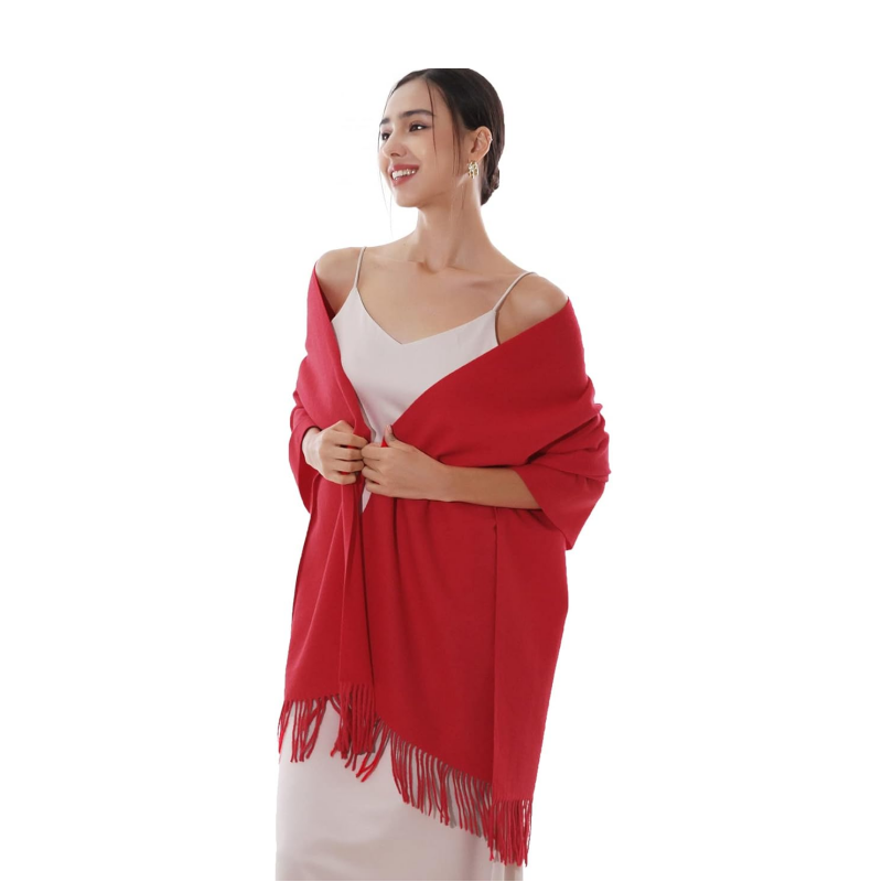Wholesale Multicolored Faux Cashmere Shawl Wedding Stole Shawl