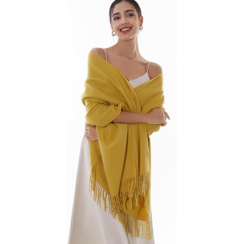 Wholesale Multicolored Faux Cashmere Shawl Wedding Stole Shawl