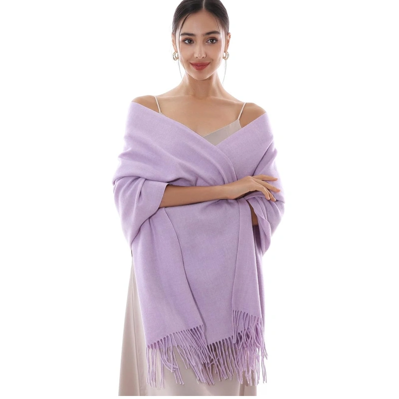 Wholesale Multicolored Faux Cashmere Shawl Wedding Stole Shawl