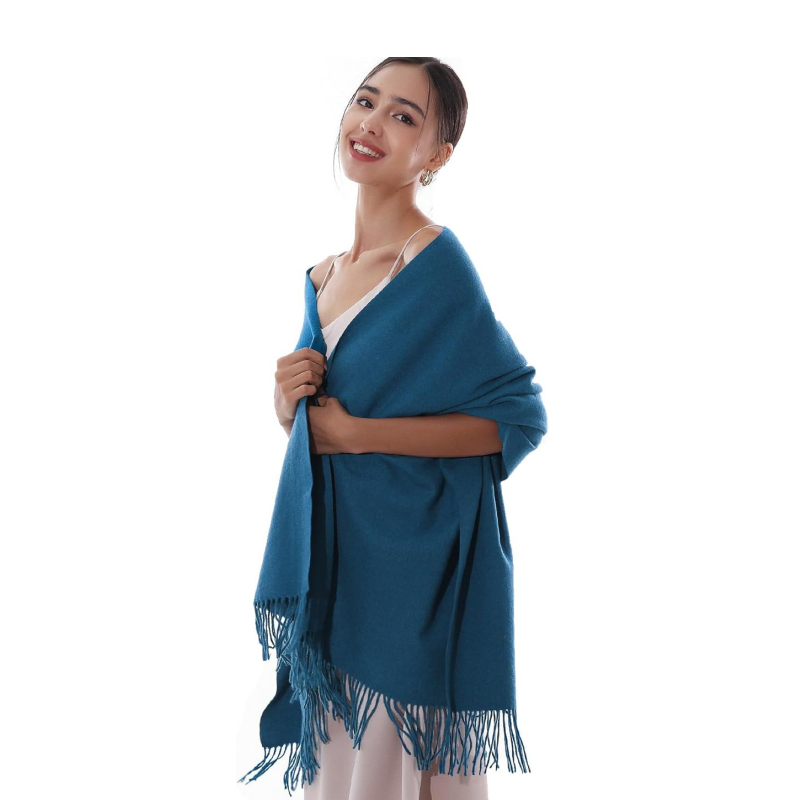 Wholesale Multicolored Faux Cashmere Shawl Wedding Stole Shawl