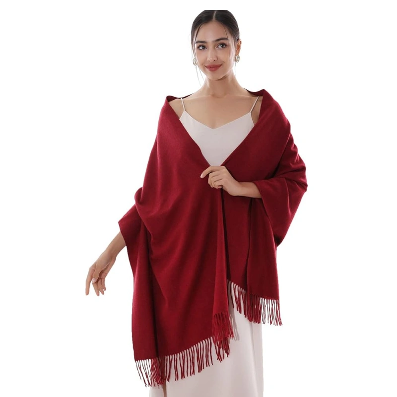 Wholesale Multicolored Faux Cashmere Shawl Wedding Stole Shawl