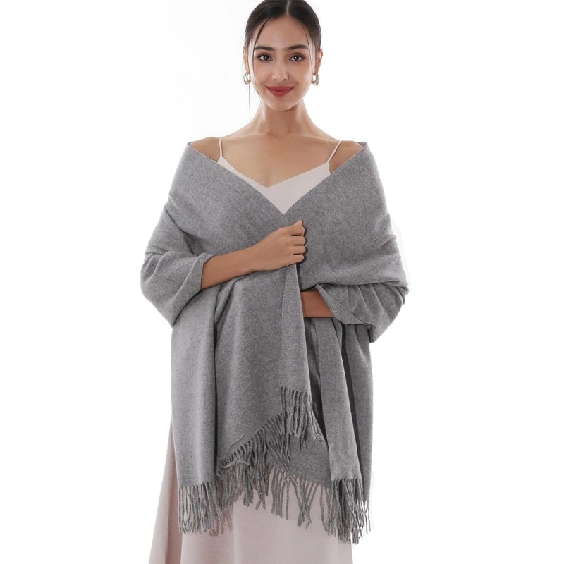 Wholesale Multicolored Faux Cashmere Shawl Wedding Stole Shawl