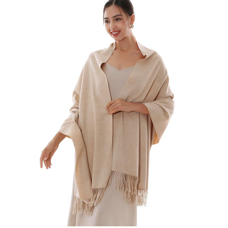 Wholesale Multicolored Faux Cashmere Shawl Wedding Stole Shawl