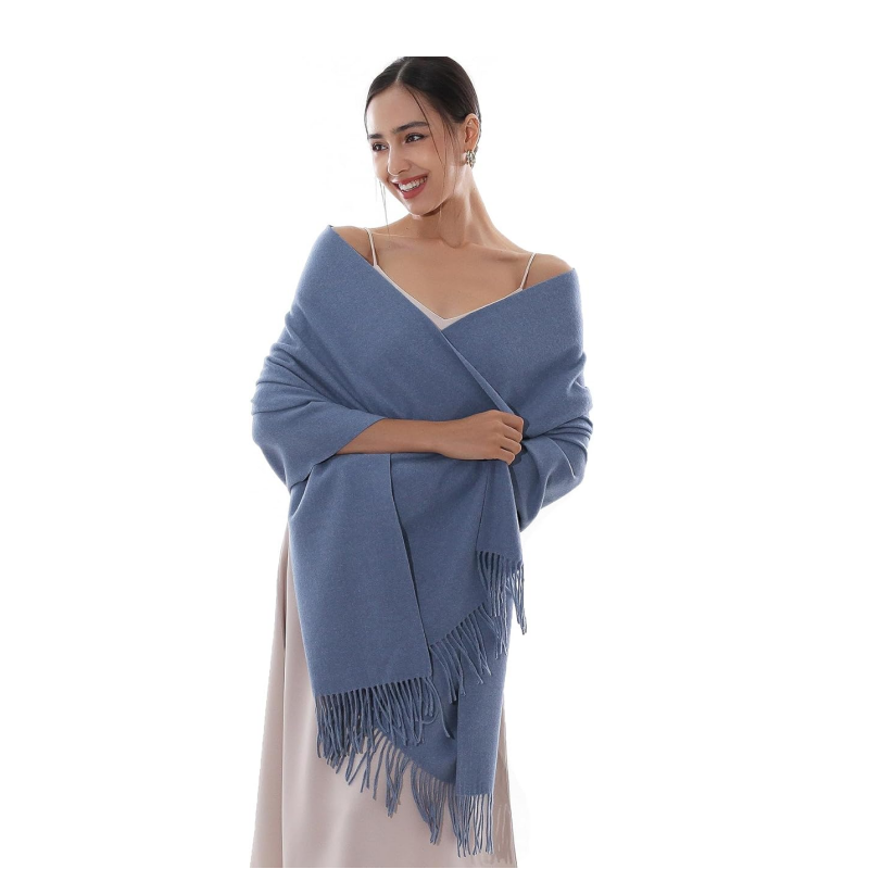 Wholesale Multicolored Faux Cashmere Shawl Wedding Stole Shawl