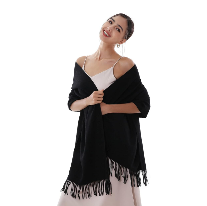 Wholesale Multicolored Faux Cashmere Shawl Wedding Stole Shawl