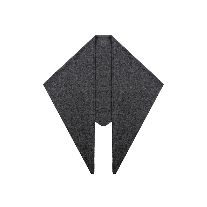 Wholesale Triangle Wool Scarf Fleece Shawl