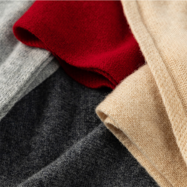 Wholesale Triangle Wool Scarf Fleece Shawl