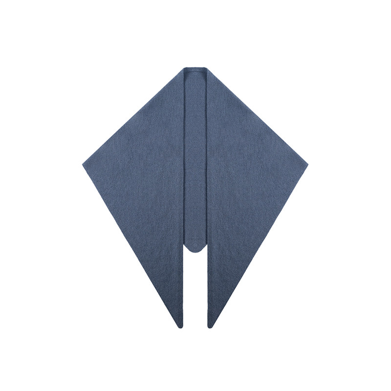 Wholesale Triangle Wool Scarf Fleece Shawl