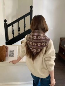 Wool Triangle Scarf