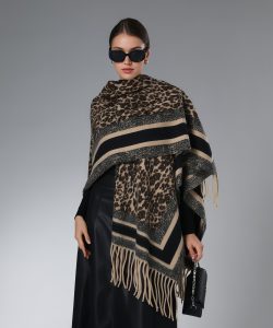 leopard shawl