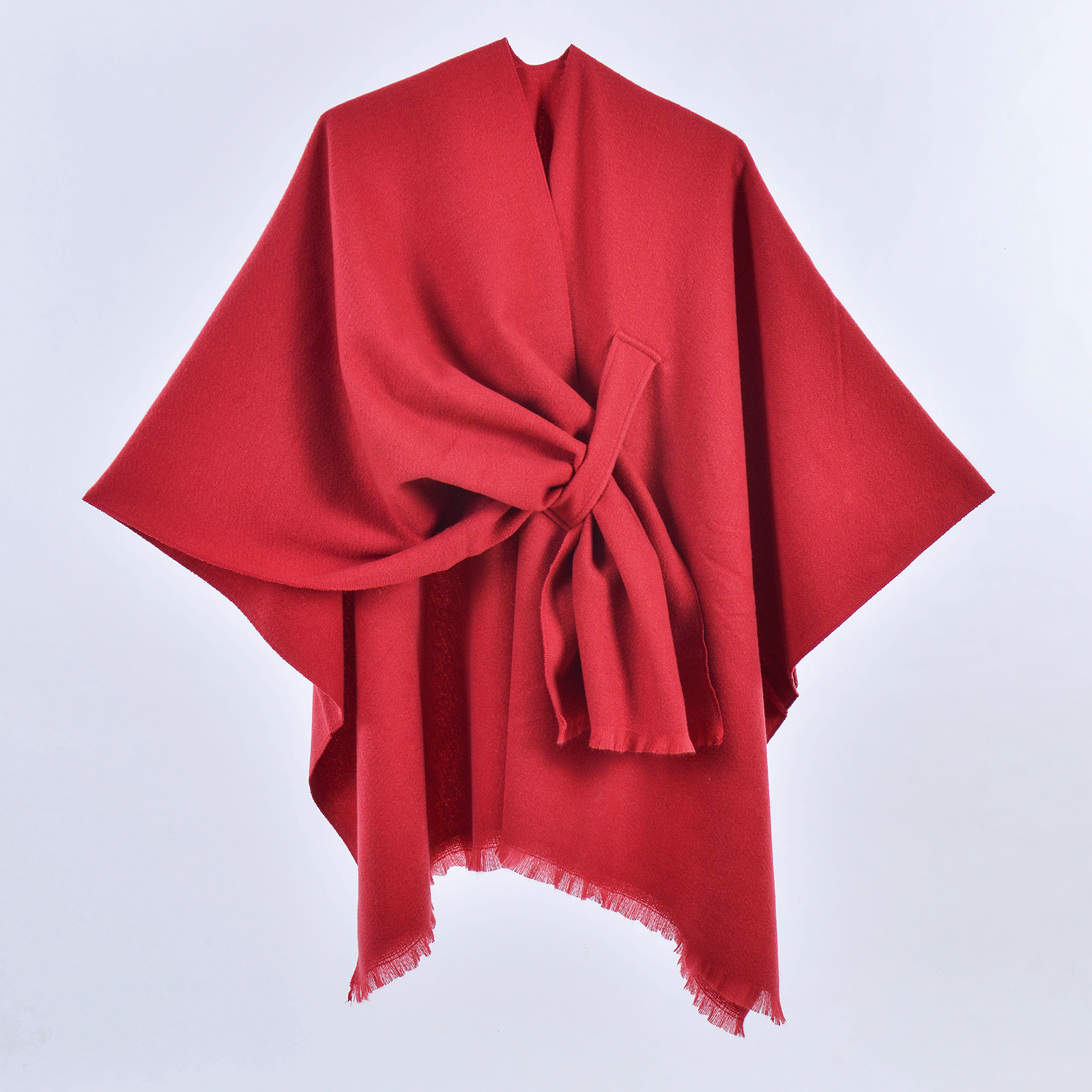 Wholesale Red Shawls And Wraps Cross knot Wholesale Red Shawls And Wraps Cross knot