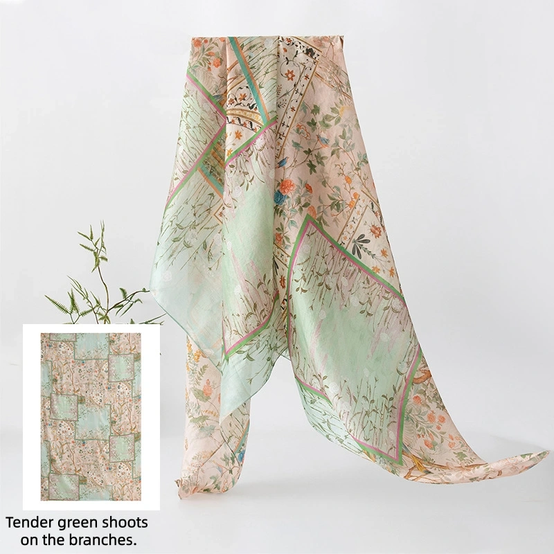 Wholesale Chinese Sun Protection Shawl Silk Shawl For Women Wholesale Chinese Sun Protection Shawl Silk Shawl For Women