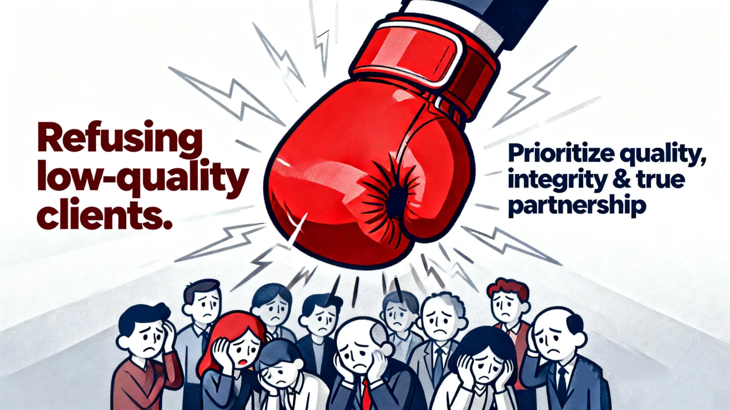 Why We Have a Zero-Tolerance Policy for Low-Quality Clients: A Case Study from California Why We Have a Zero-Tolerance Policy for Low-Quality Clients: A Case Study from California