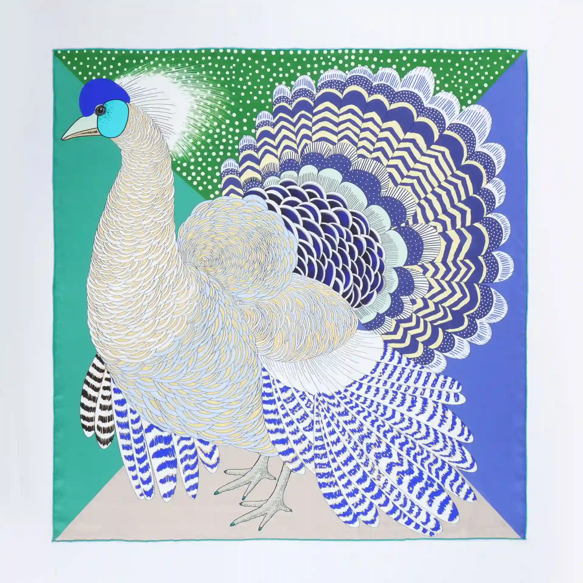 Wholesale Luxury Pure Square Animal Print Scarf Wholesale Luxury Pure Square Animal Print Scarf