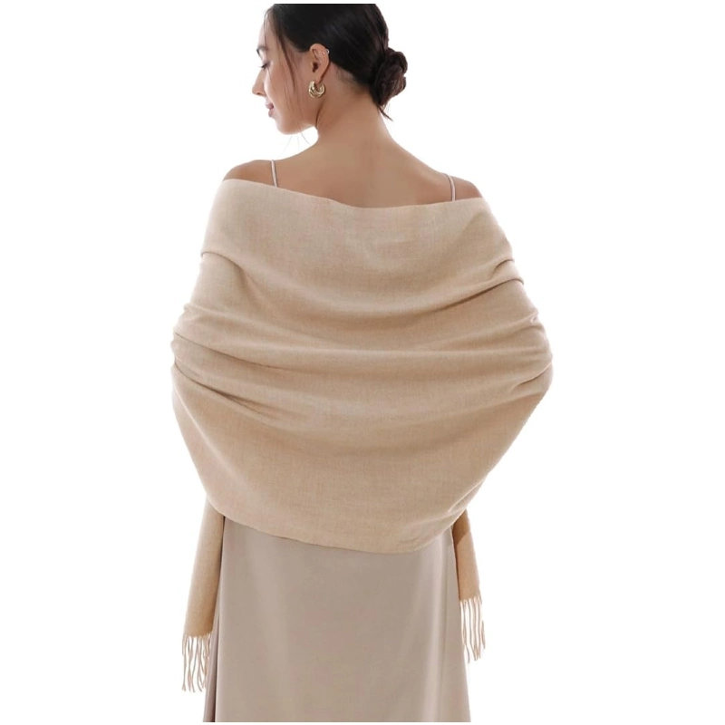 Wholesale Multicolored Faux Cashmere Shawl Wedding Stole Shawl