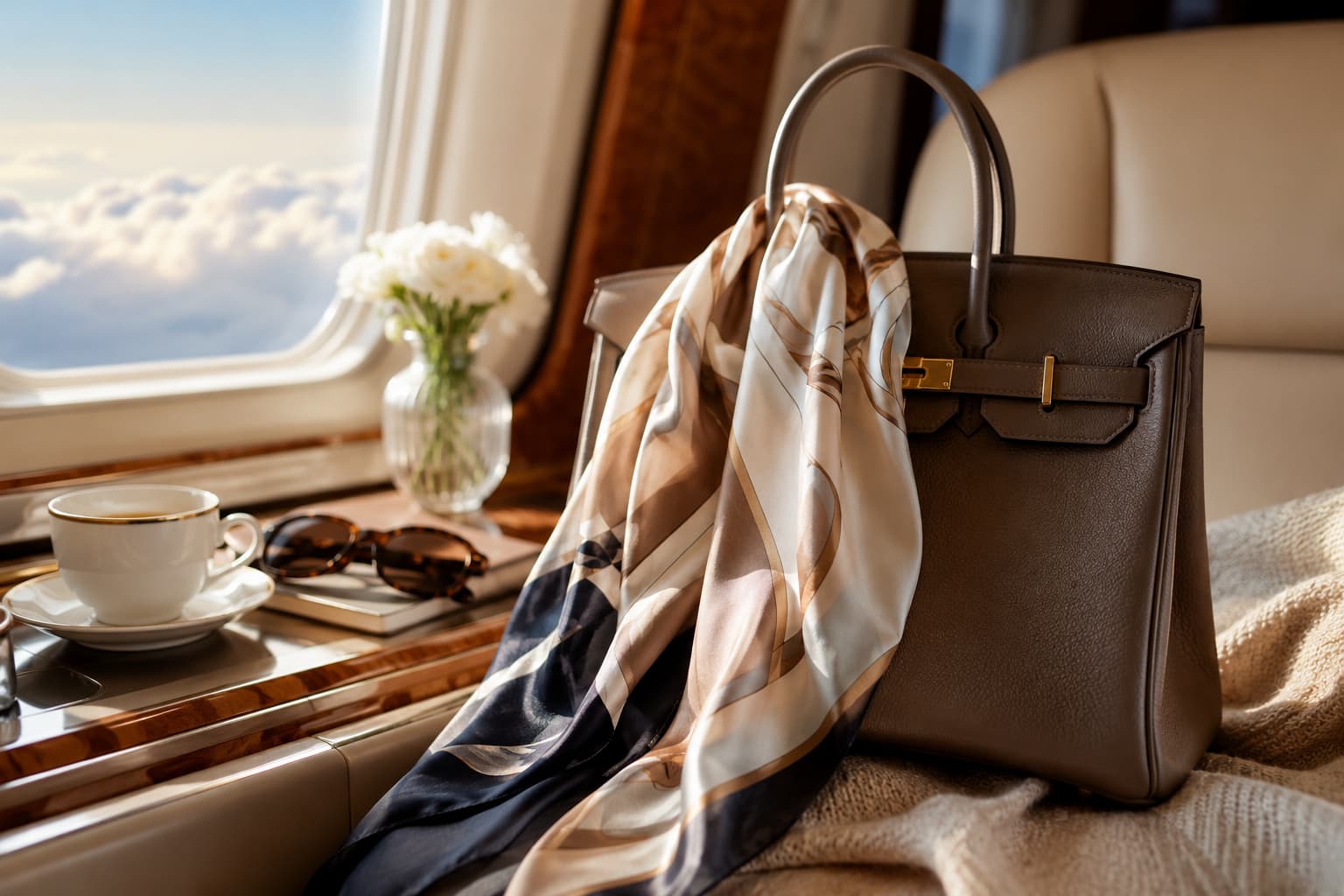 The Real Reason Luxury Travelers Always Carry a Thin Silk Scarf