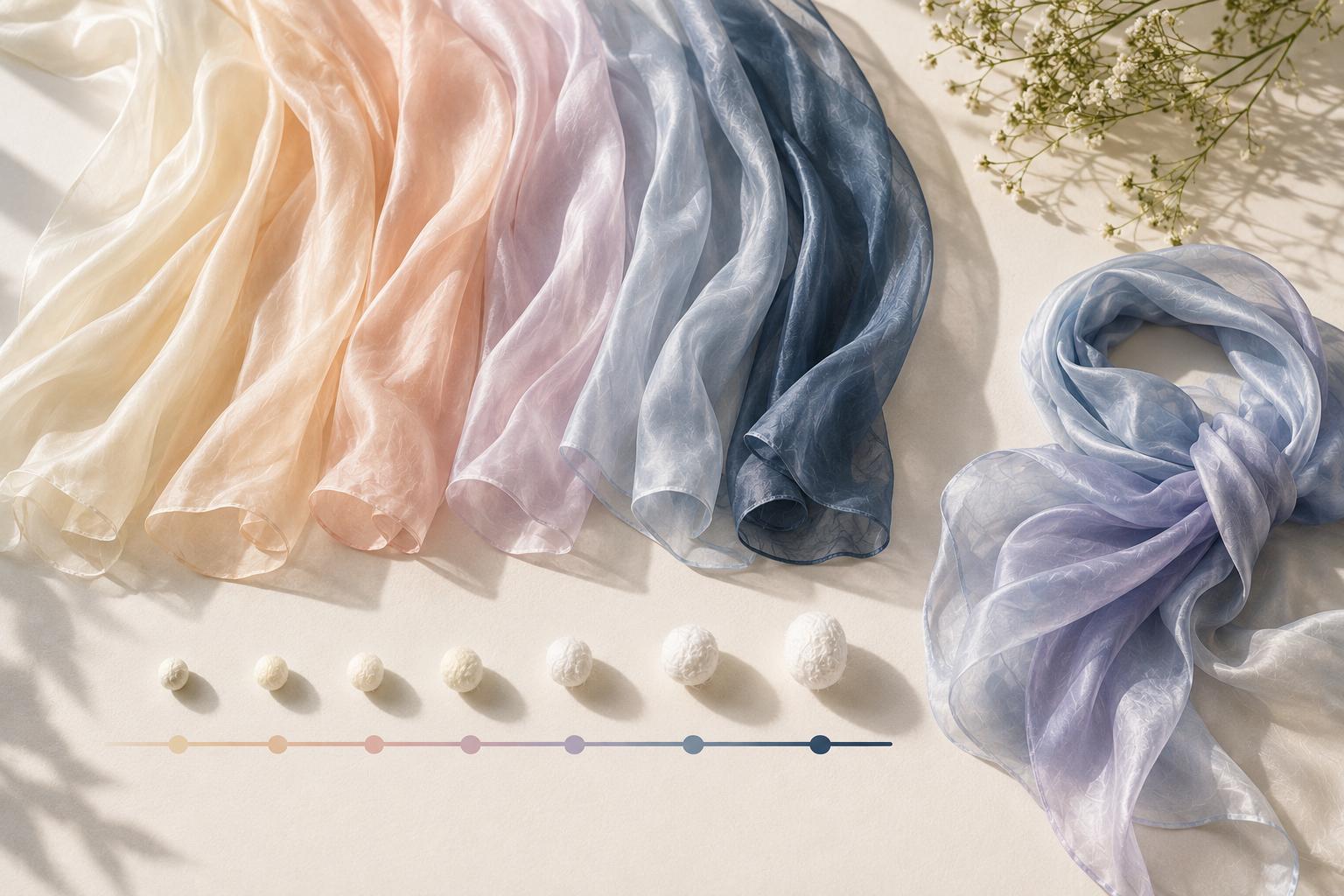 8–25 Momme Explained How to Choose Lightweight Silk for Summer Scarves