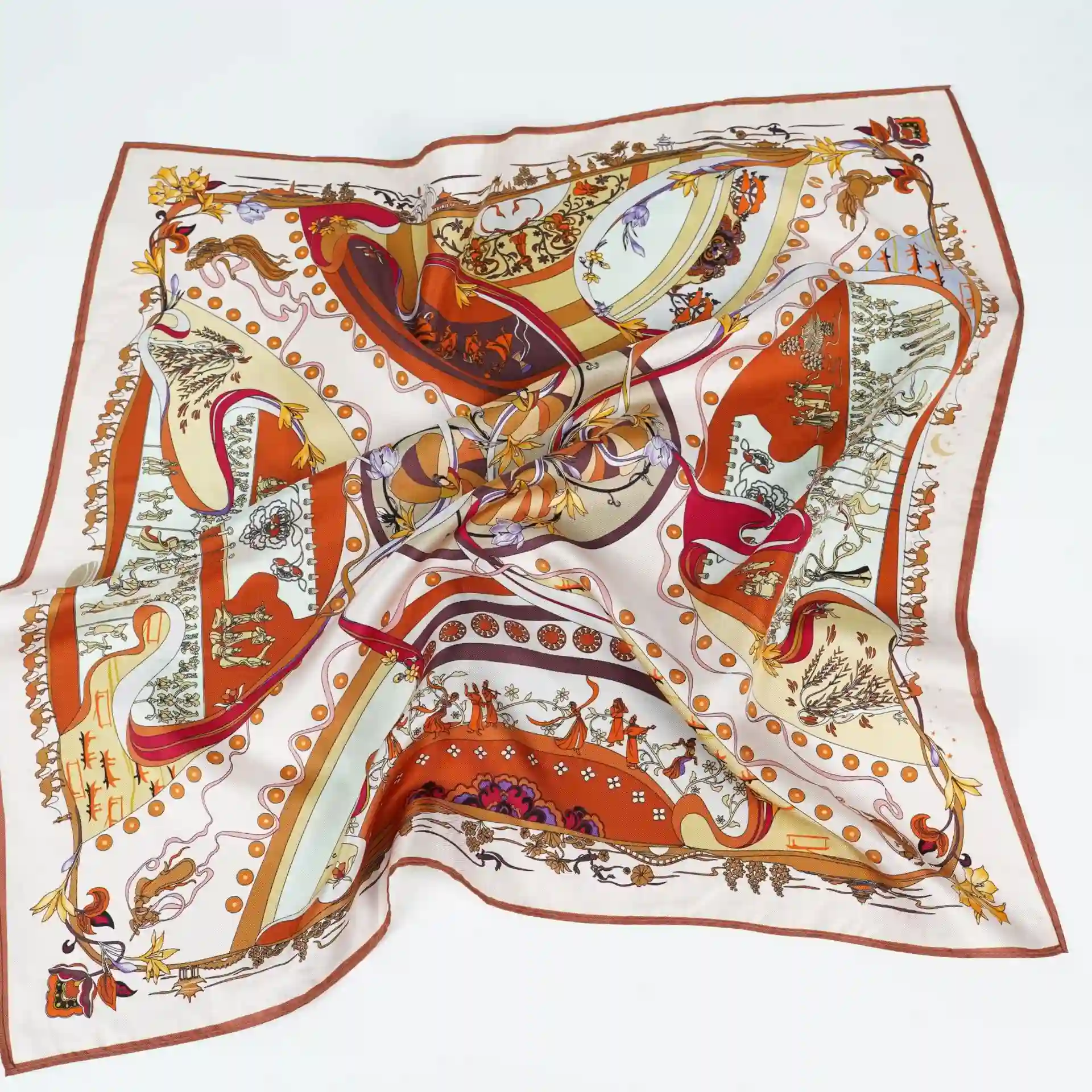 Custom Silk Scarves for Resort Boutiques Hotels and Travel Brands