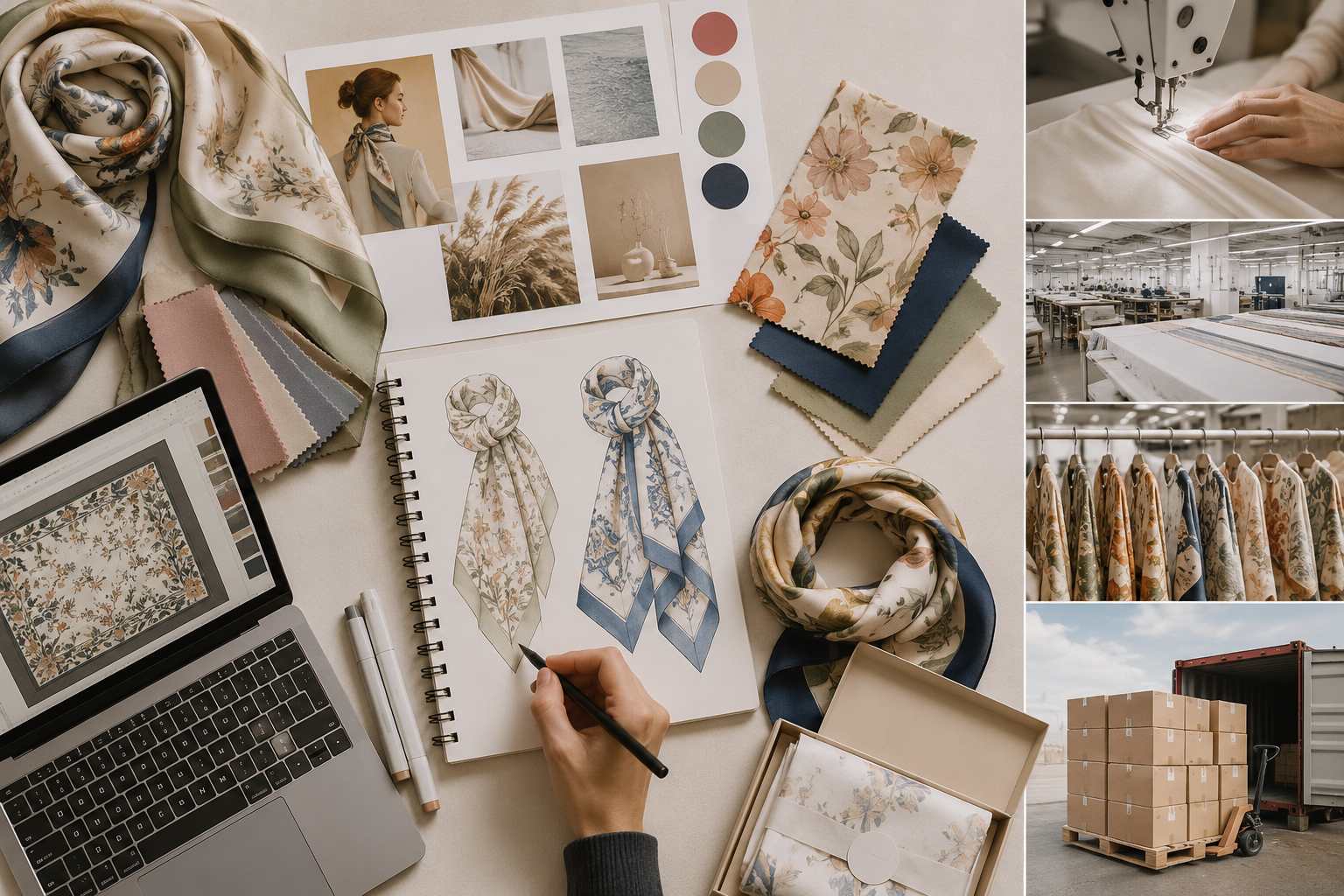How to Start a Scarf Brand in 2026 From Design to OEM Production