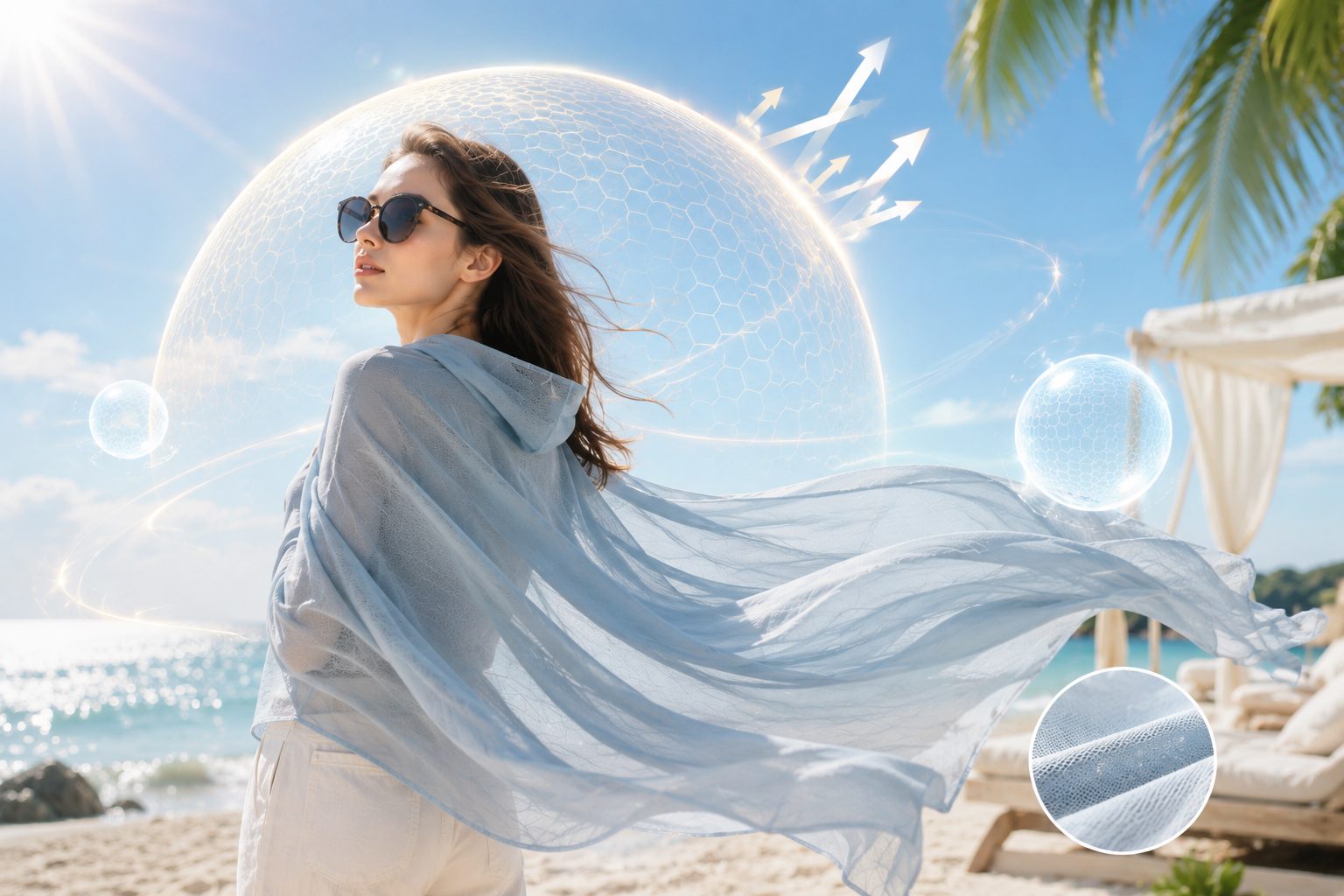 UV Protection Shawls Do They Really Protect Your Skin in Summer