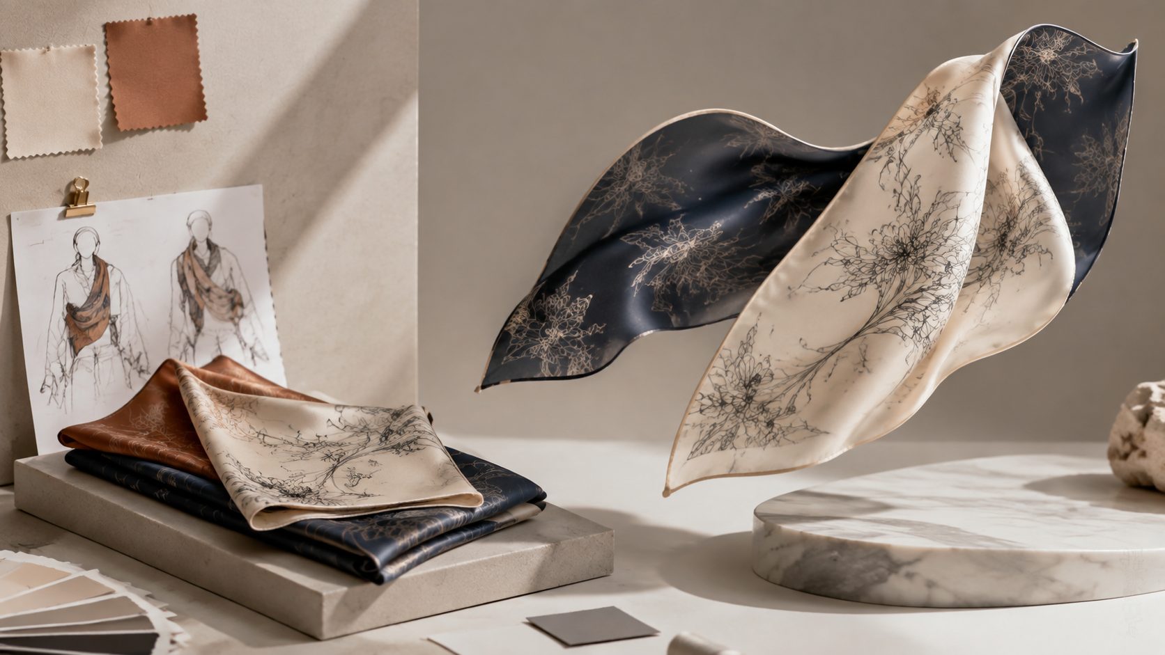 How to Develop a Reversible Scarf Collection for Two-in-One Styling