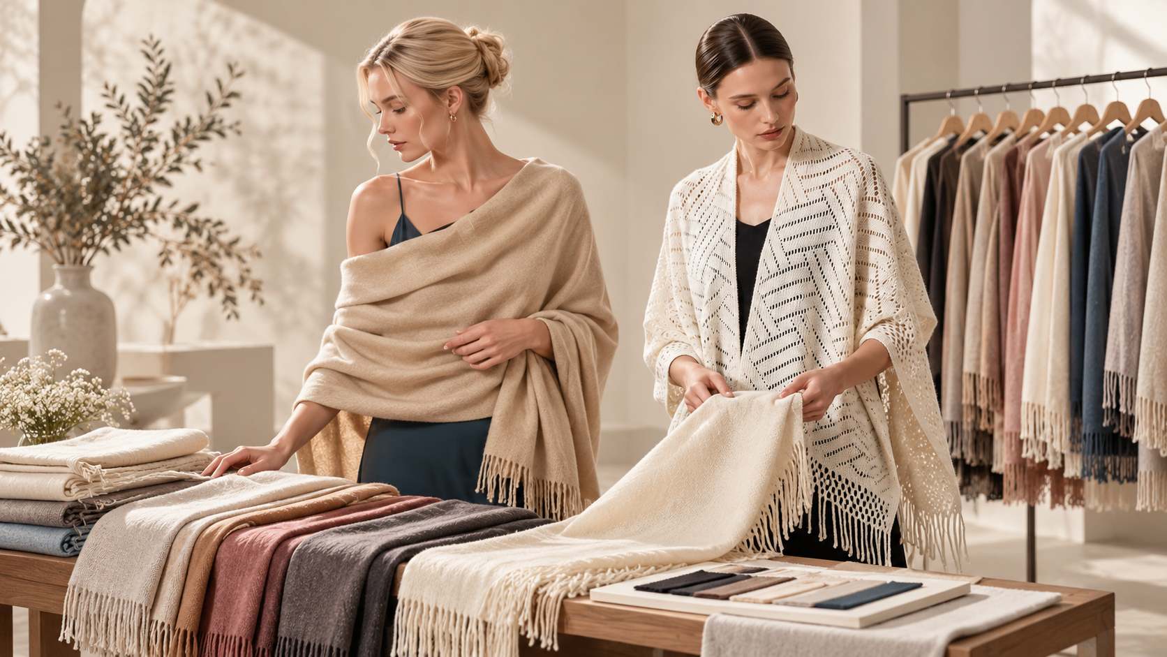 What Specifications Should Buyers Confirm Before Ordering Wholesale Pashmina Shawls
